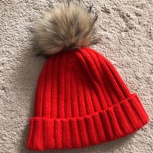 J. Crew Pom Hat